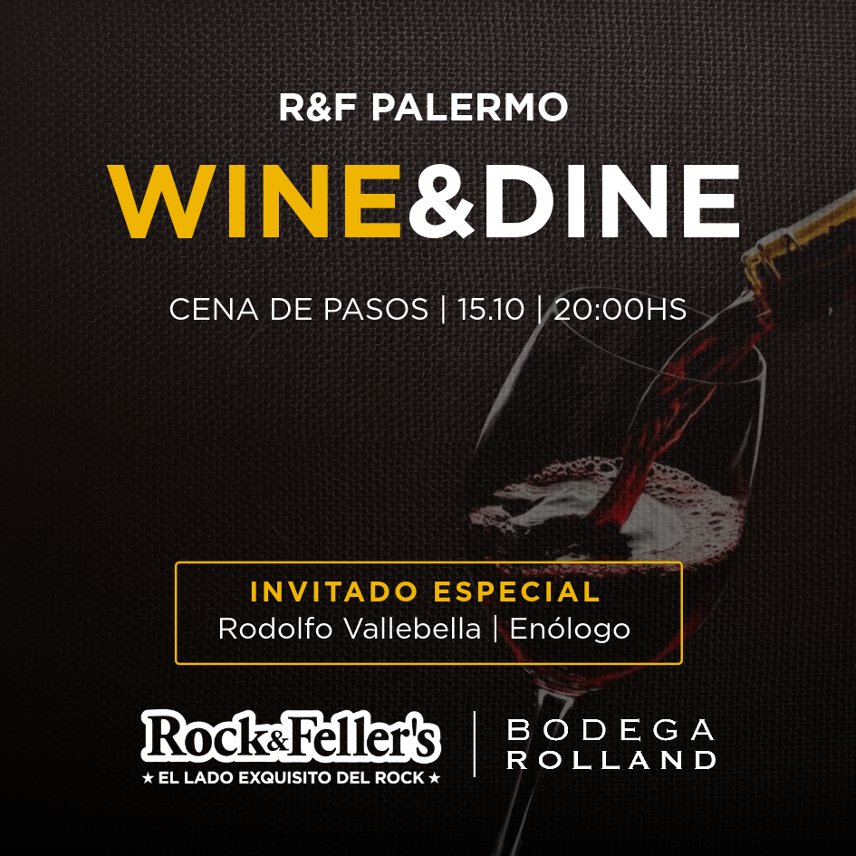 Cena de Pasos | Rock&Feller's Palermo