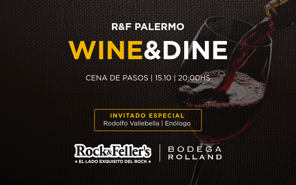 Cena de Pasos | Rock&Feller's Palermo